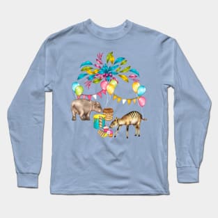 Africa is My Happy Place Long Sleeve T-Shirt